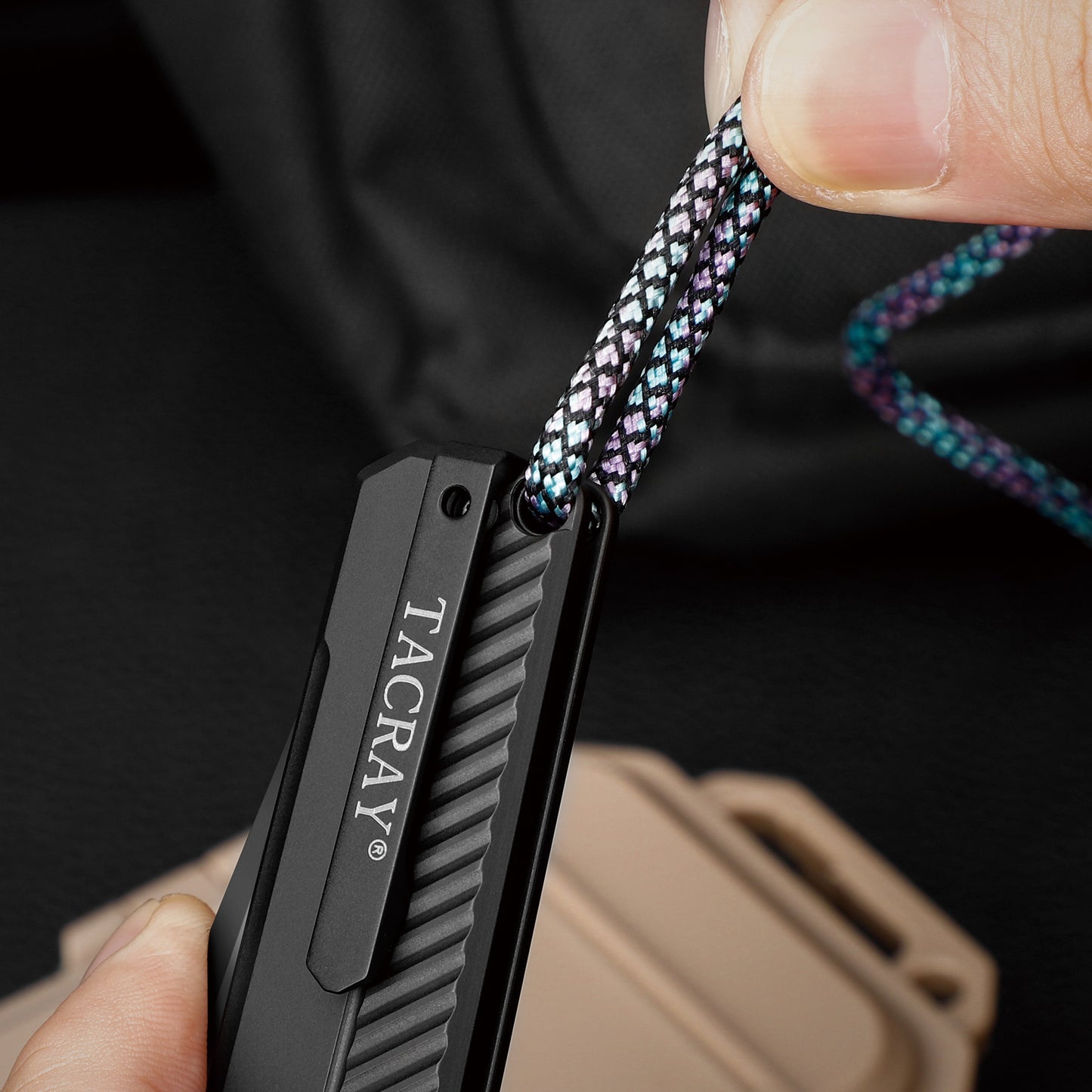 TIRAN ZDP-189 Ultra-Thin Titanium Handle Folding Knife
