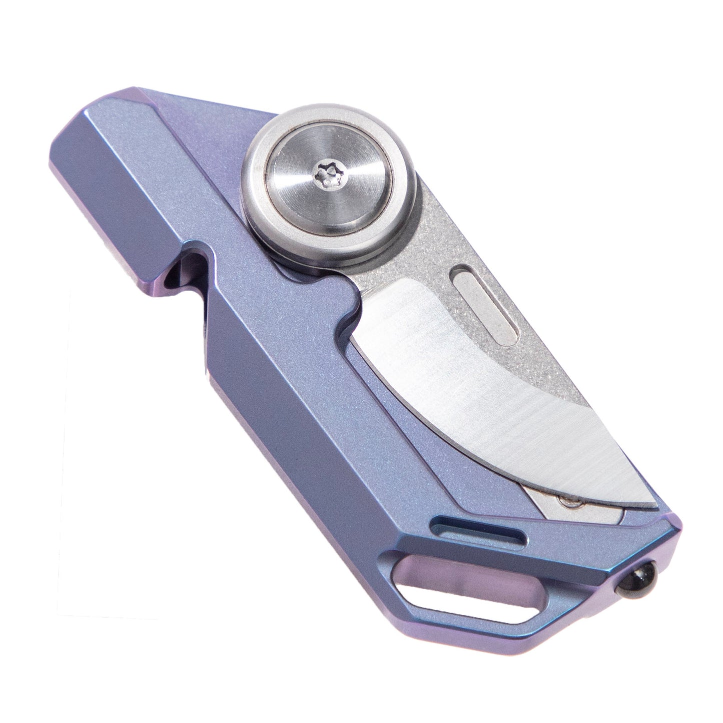 TACRAY Titanium Emergency Whistle with Loud Sound with Tiny Knife