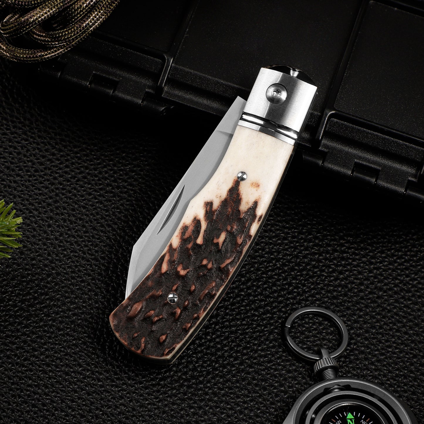 Tacray Albion - Premium Slip-Joint Pocket Folding Knife