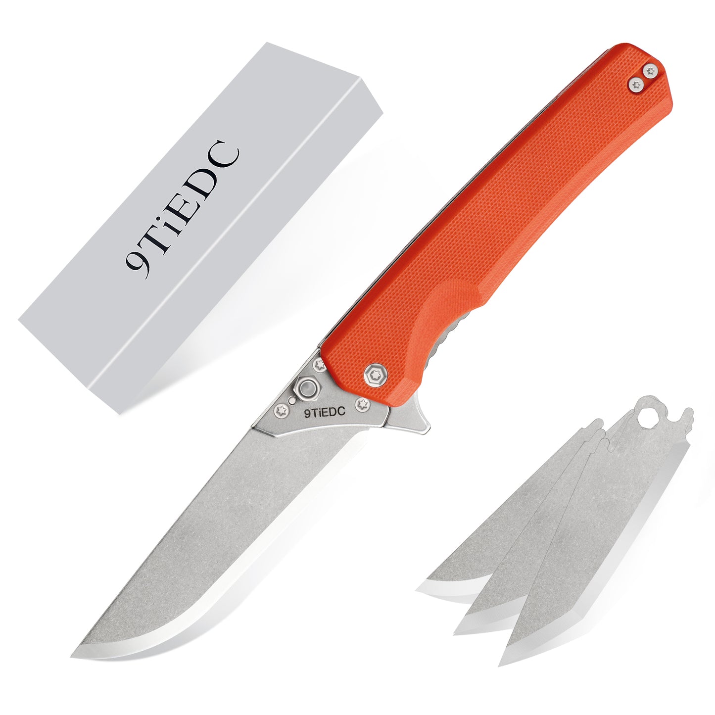 9TiEDC Replaceable-Blade EDC Pocket Knife