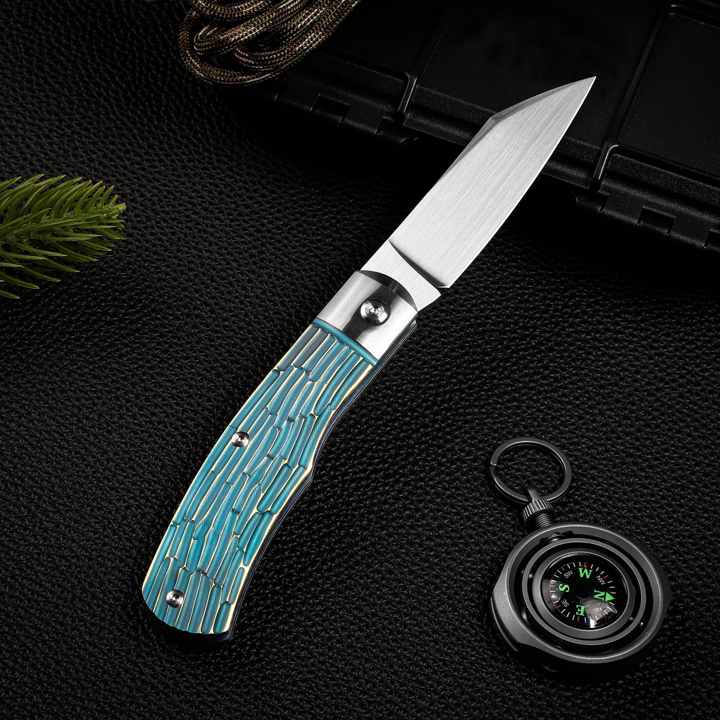 Tacray Albion - Premium Slip-Joint Pocket Folding Knife