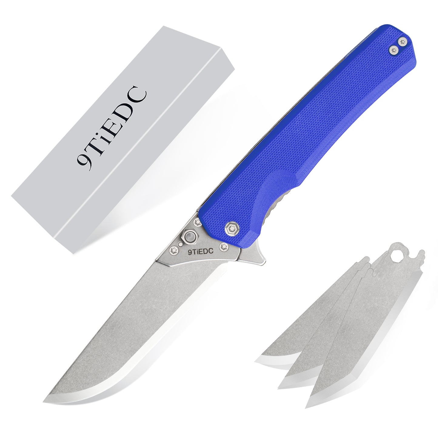 9TiEDC Replaceable-Blade EDC Pocket Knife