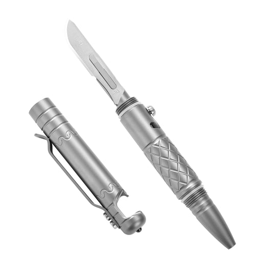 TC4 Titanium Multi-Function Pen