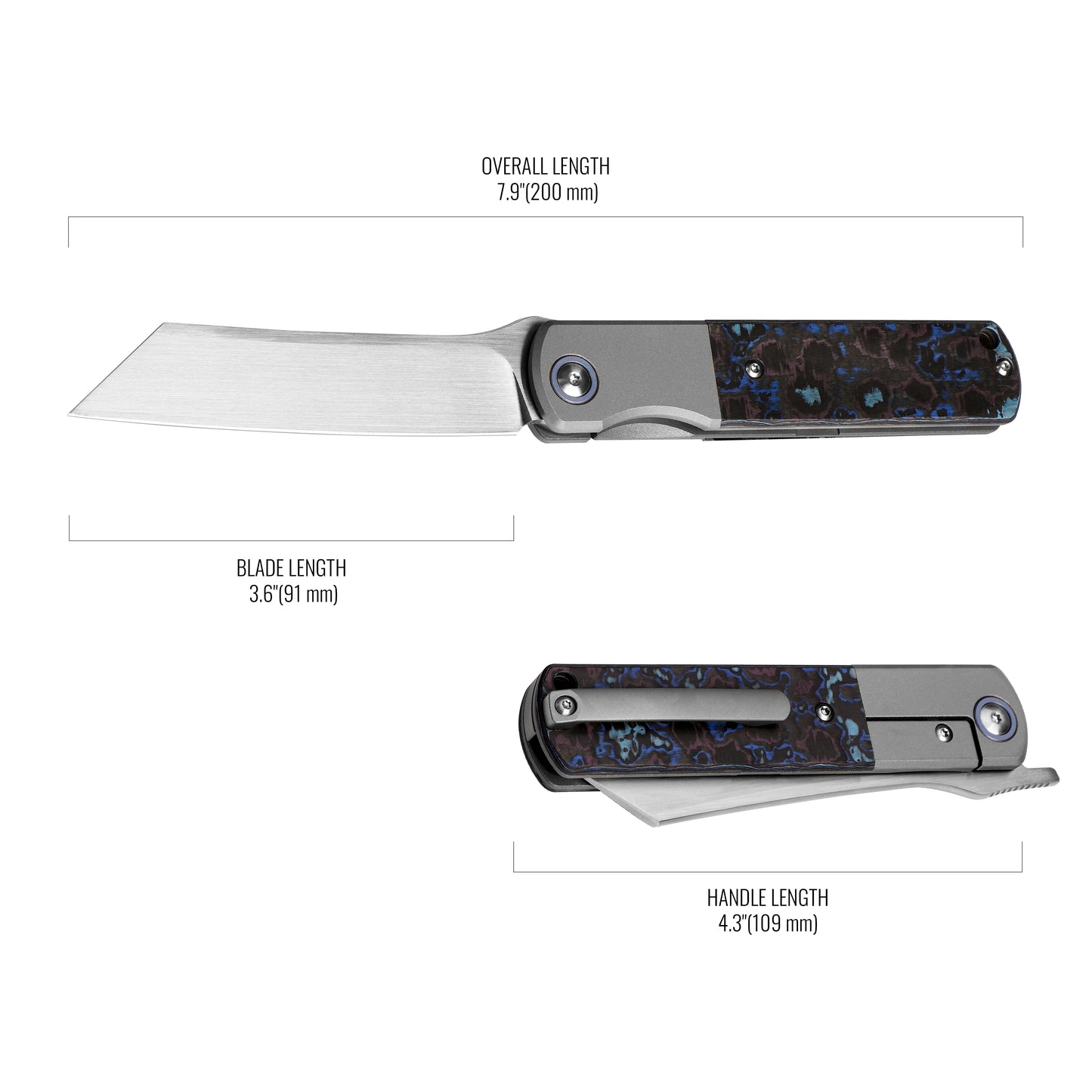 Tacray Sensei - ZDP189 Japanese-style Pocket Folding Knife