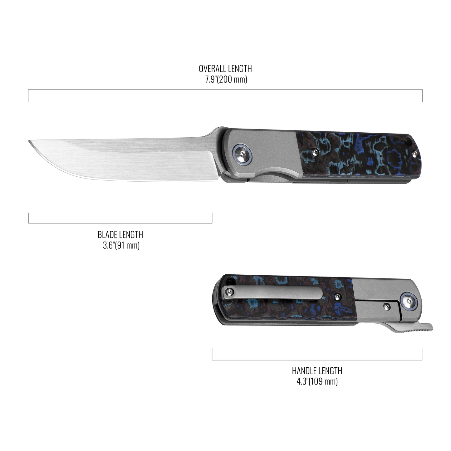 Tacray Sensei - ZDP189 Japanese-style Pocket Folding Knife