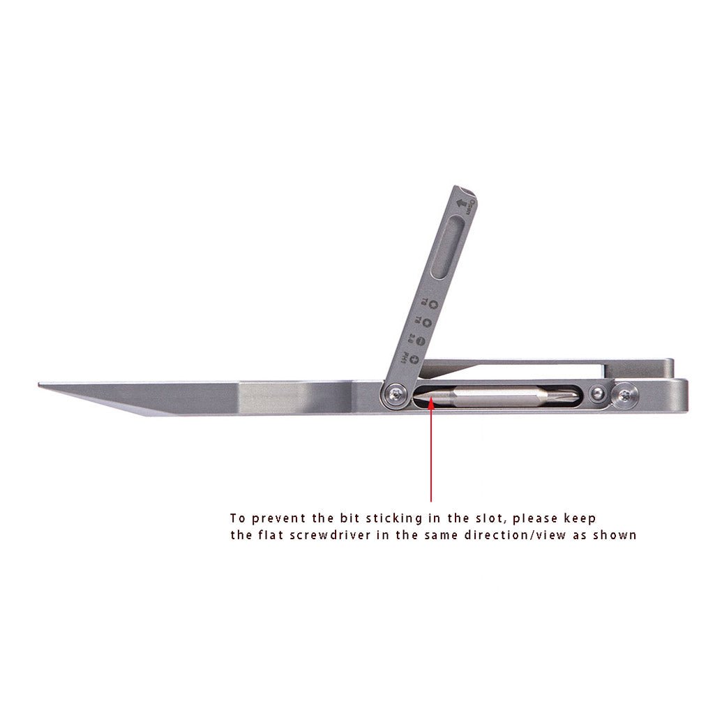 Tacray Titanium Pocket Pry Bar – EDC Emergency Multitool