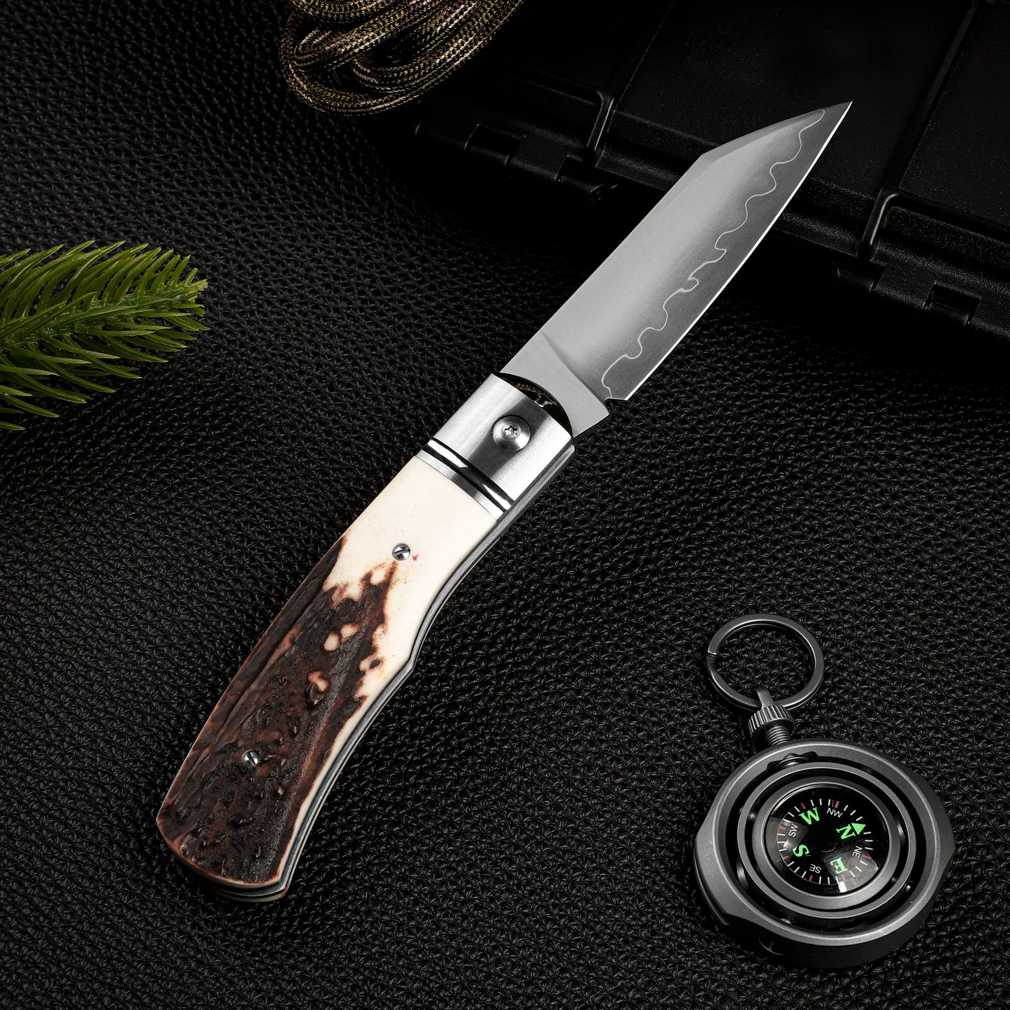 Tacray Albion - Premium Slip-Joint Pocket Folding Knife