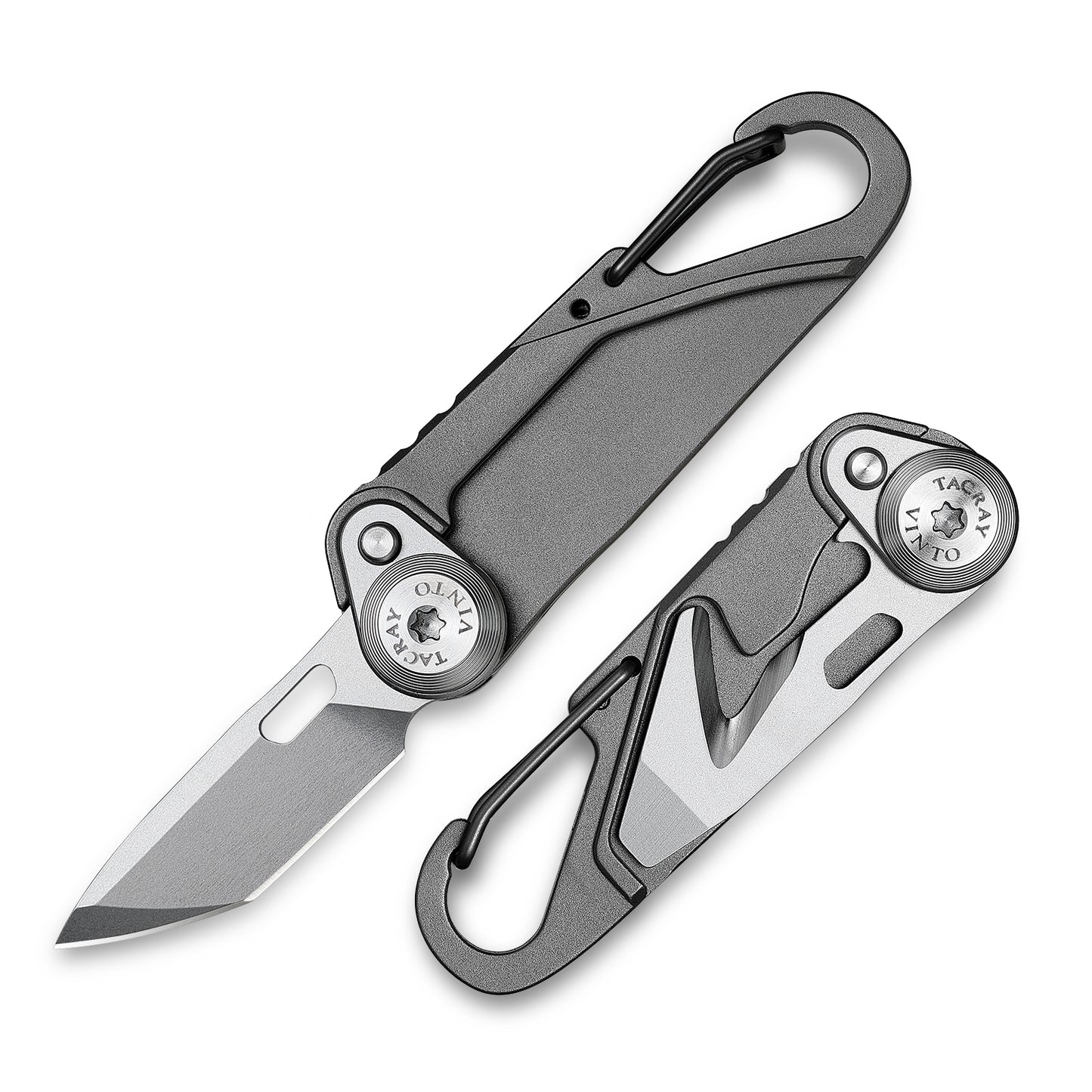 Tacray Vinto Mini EDC Multitool – Keychain Knife & Cutter
