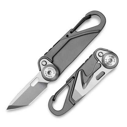 Tacray Vinto Mini EDC Multitool – Keychain Knife & Cutter