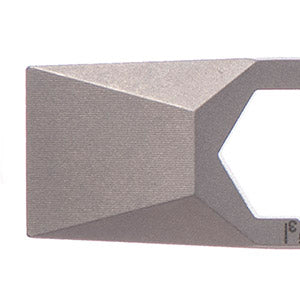 TACRAY Emergency Multitool, Titanium Pocket Pry Bar with Bottle Opener, Screw Drivers, Spanners & Staight Scale/Ruler