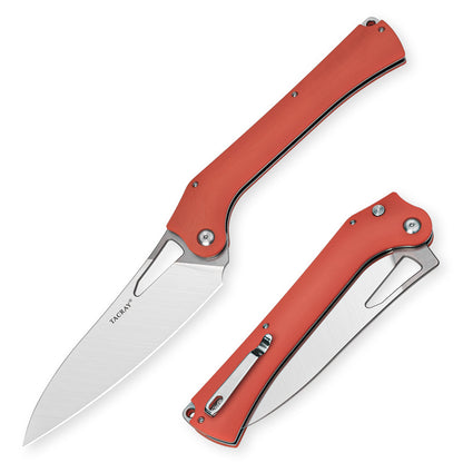 TACRAY Folding Kitchen Knife  10Cr15MoV Blade