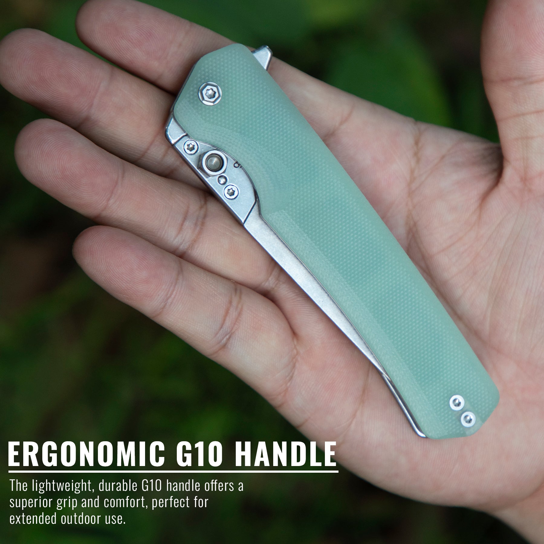 G10 Replaceable-Blade EDC Pocket Knife