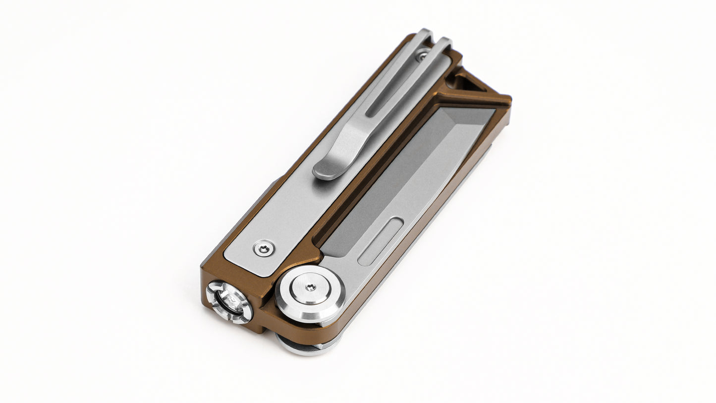 【PRE-ORDER】Tacray MT1 EDC Multitool with Flashlight and Knife 【Ship in Q1 2026】