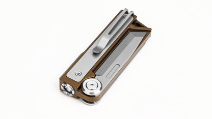Tacray MT1 EDC Multitool with Flashlight & Knife