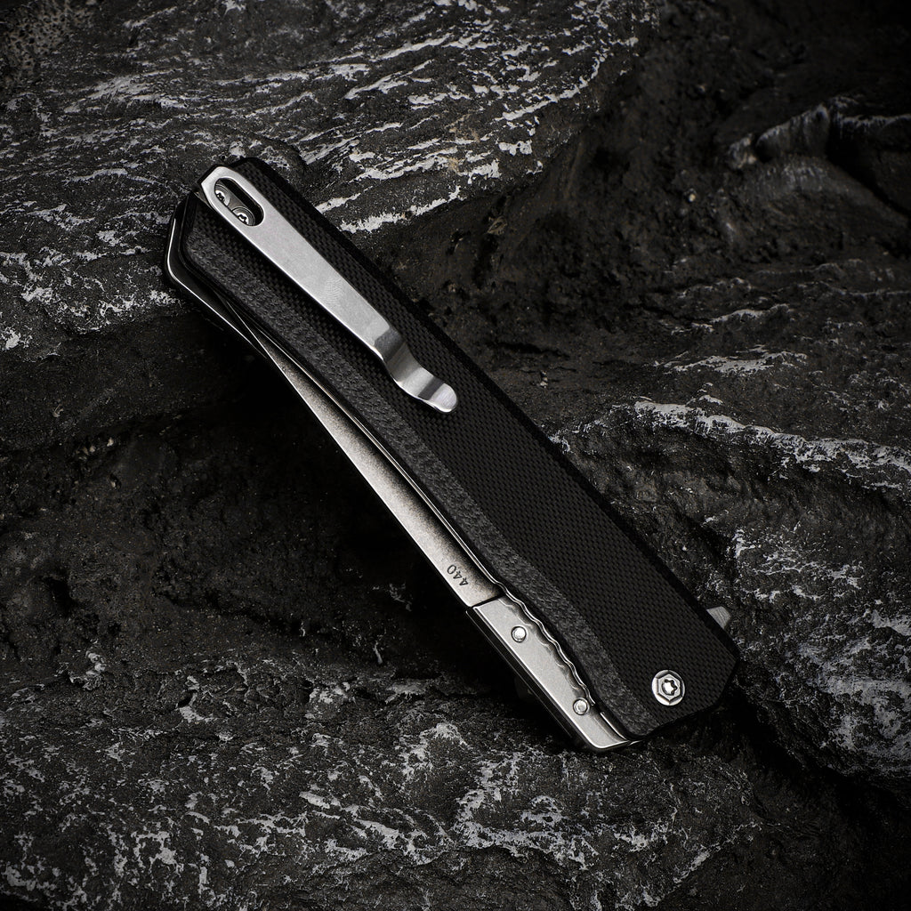 G10 Replaceable-Blade EDC Pocket Knife