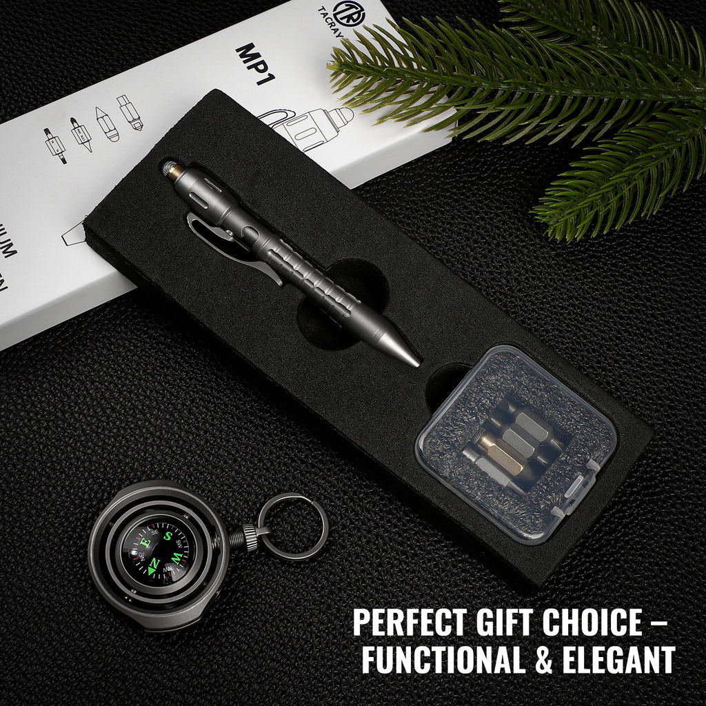 Tacray MP1 Titanium Multitool Pen – EDC Bolt Action