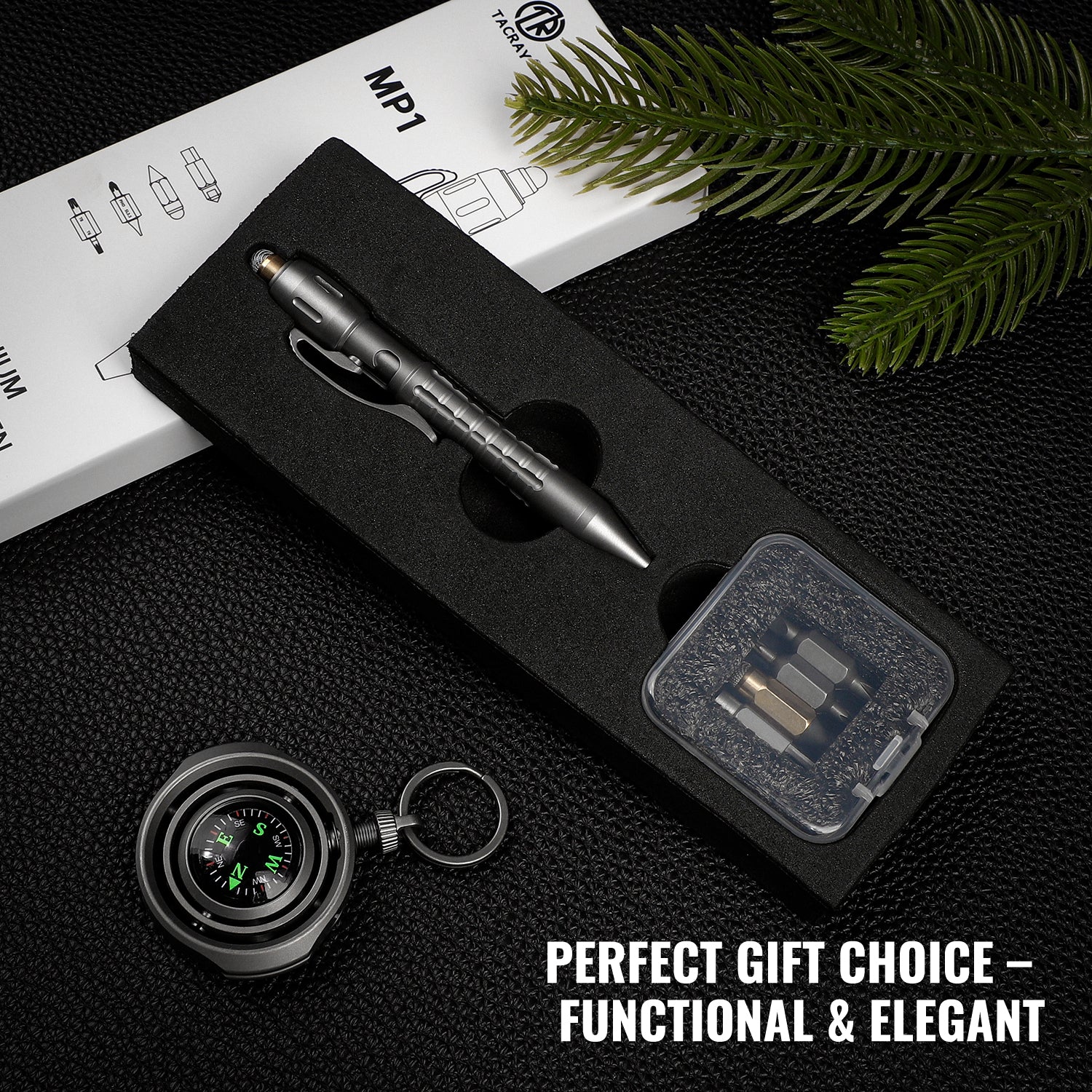 Tacray MP1 Titanium Multitool Pen – EDC Bolt Action