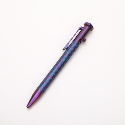 Tacray Spinium Titanium Bolt Action Pen – EDC Spinner