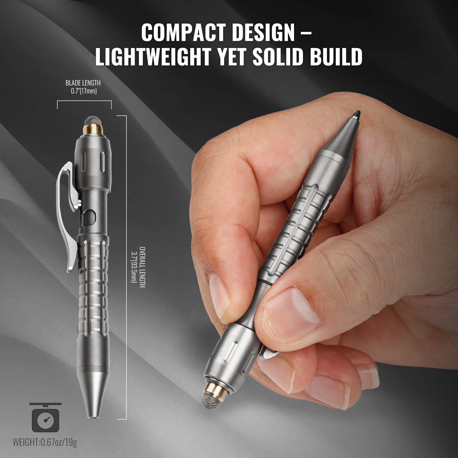 Tacray MP1 Titanium Multitool Pen – EDC Bolt Action