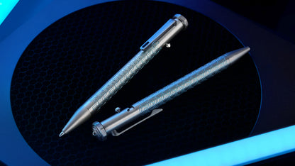 Tacray Spinium Titanium Bolt Action Pen – EDC Spinner