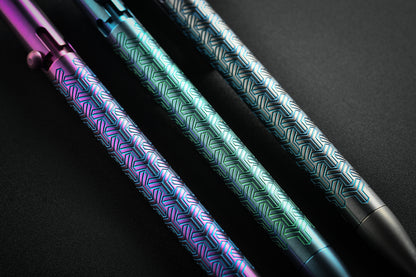 Tacray Spinium Titanium Bolt Action Pen – EDC Spinner