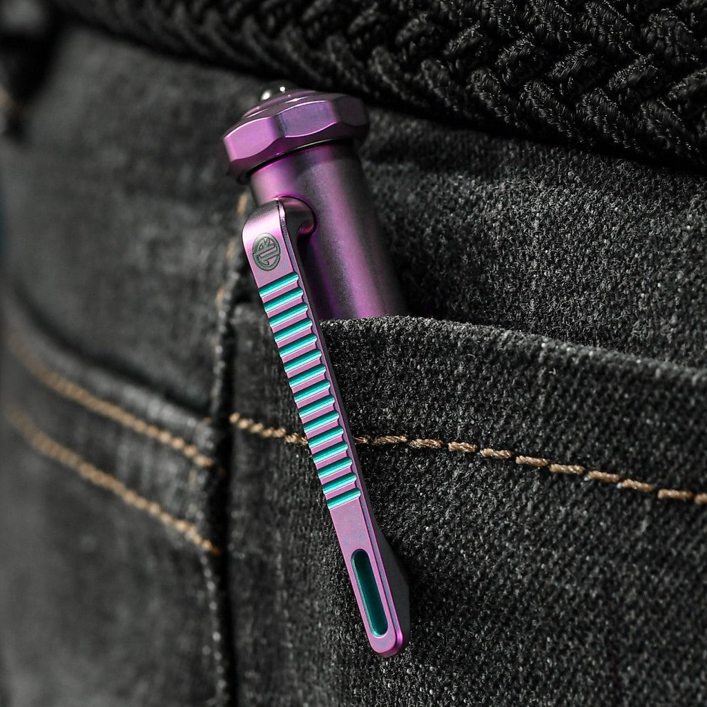 Tacray Spinium Titanium Bolt Action Pen – EDC Spinner