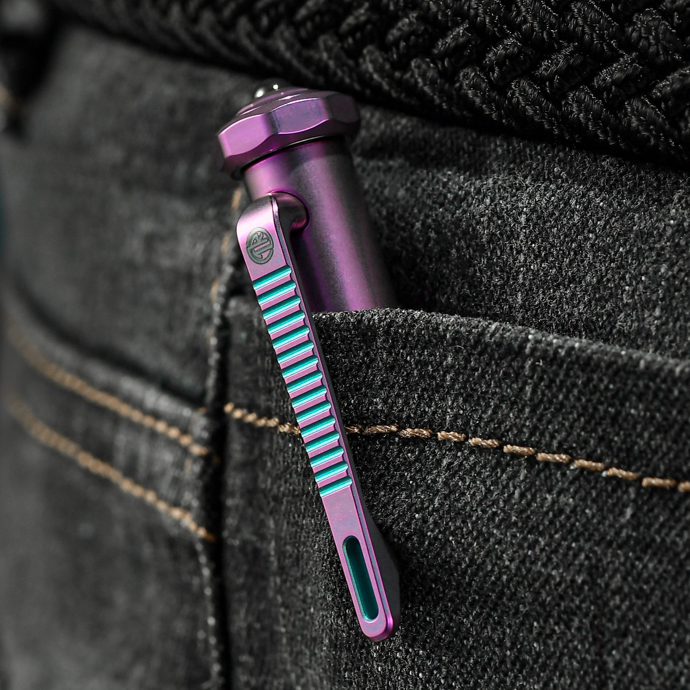 Tacray Spinium Titanium Bolt Action Pen – EDC Spinner
