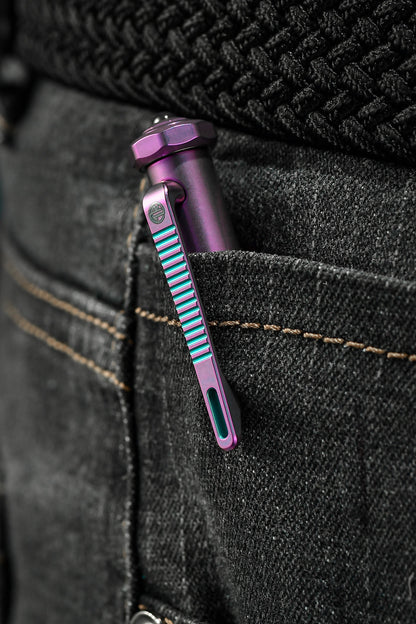 Tacray Spinium Titanium Bolt Action Pen – EDC Spinner