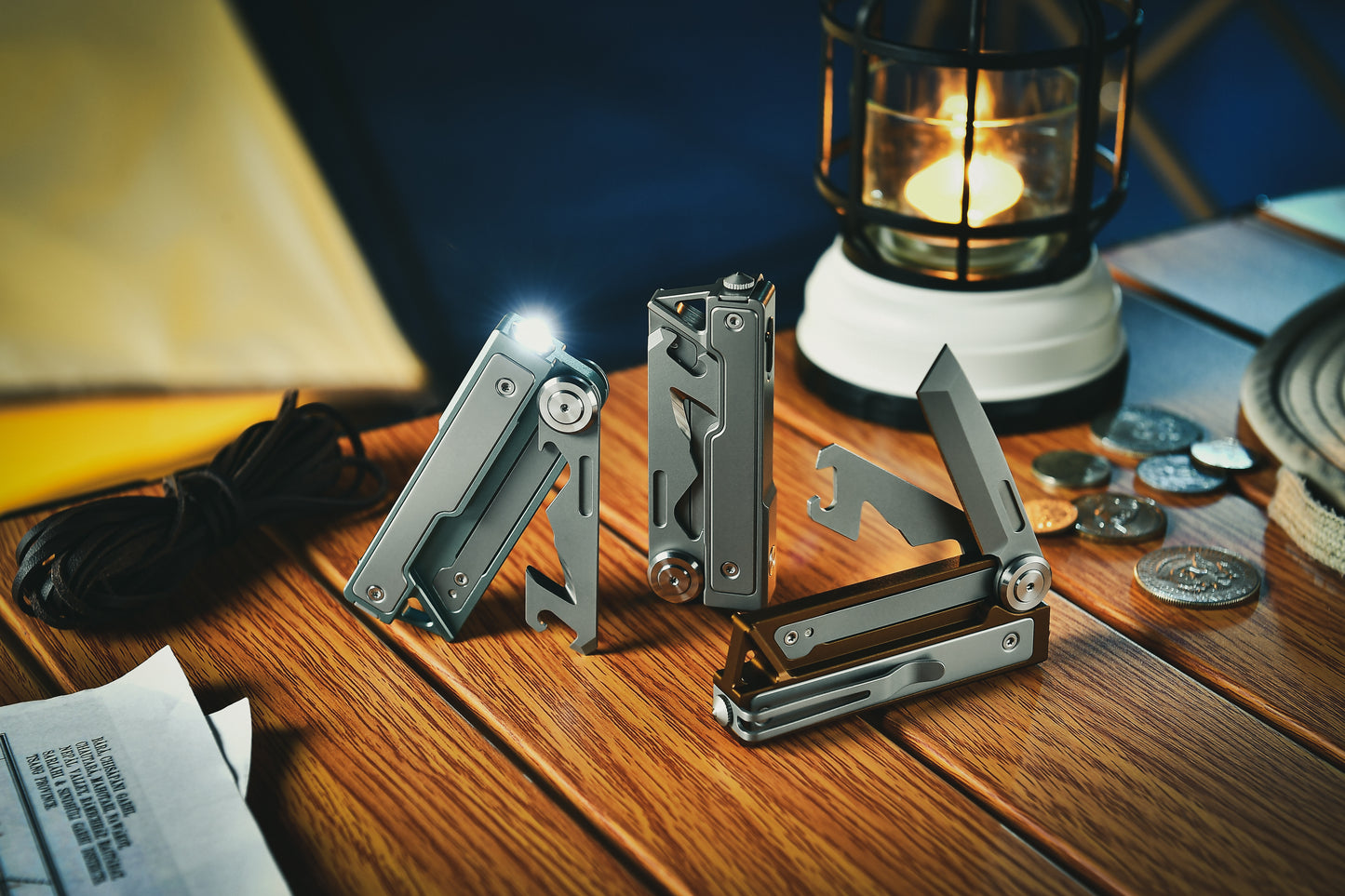 【PRE-ORDER】Tacray MT1 EDC Multitool with Flashlight and Knife 【Ship in Q1 2026】