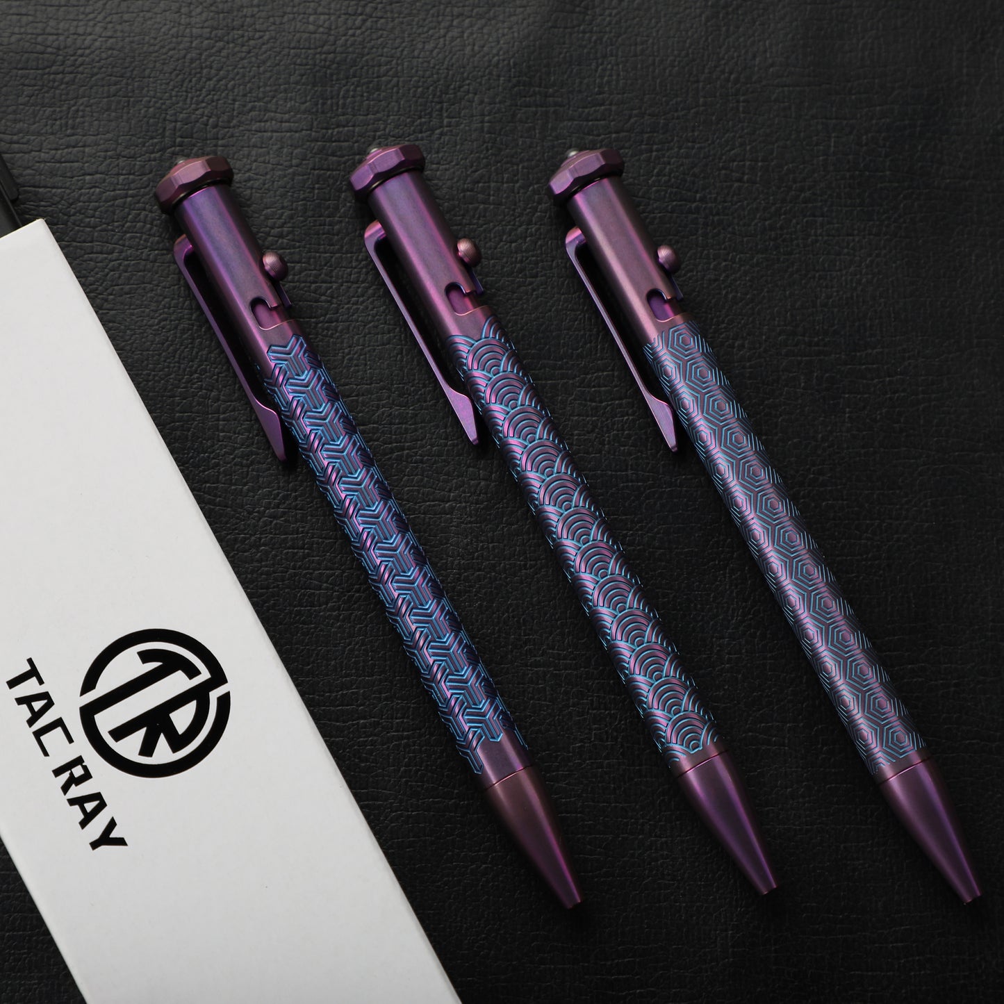 Tacray Spinium Titanium Bolt Action Pen – EDC Spinner