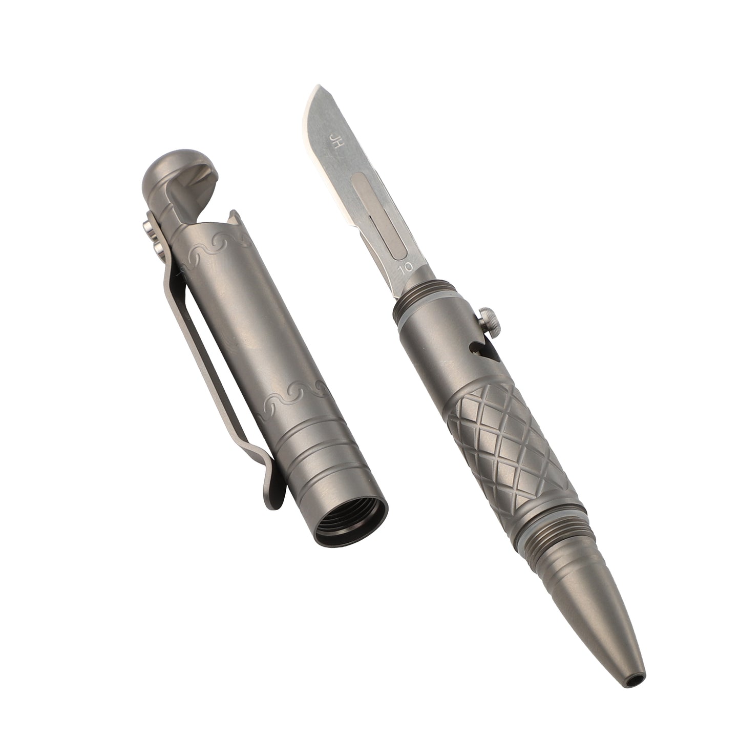 TC4 Titanium Multi-Function Pen