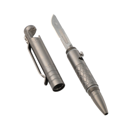 TC4 Titanium Multi-Function Pen