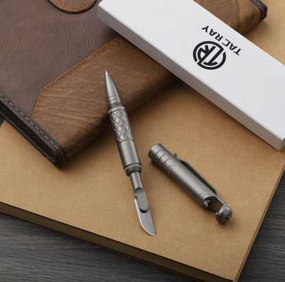 TC4 Titanium Multi-Function Pen