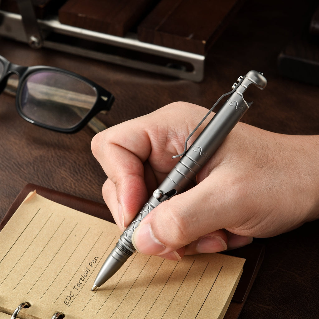 TC4 Titanium Multi-Function Pen
