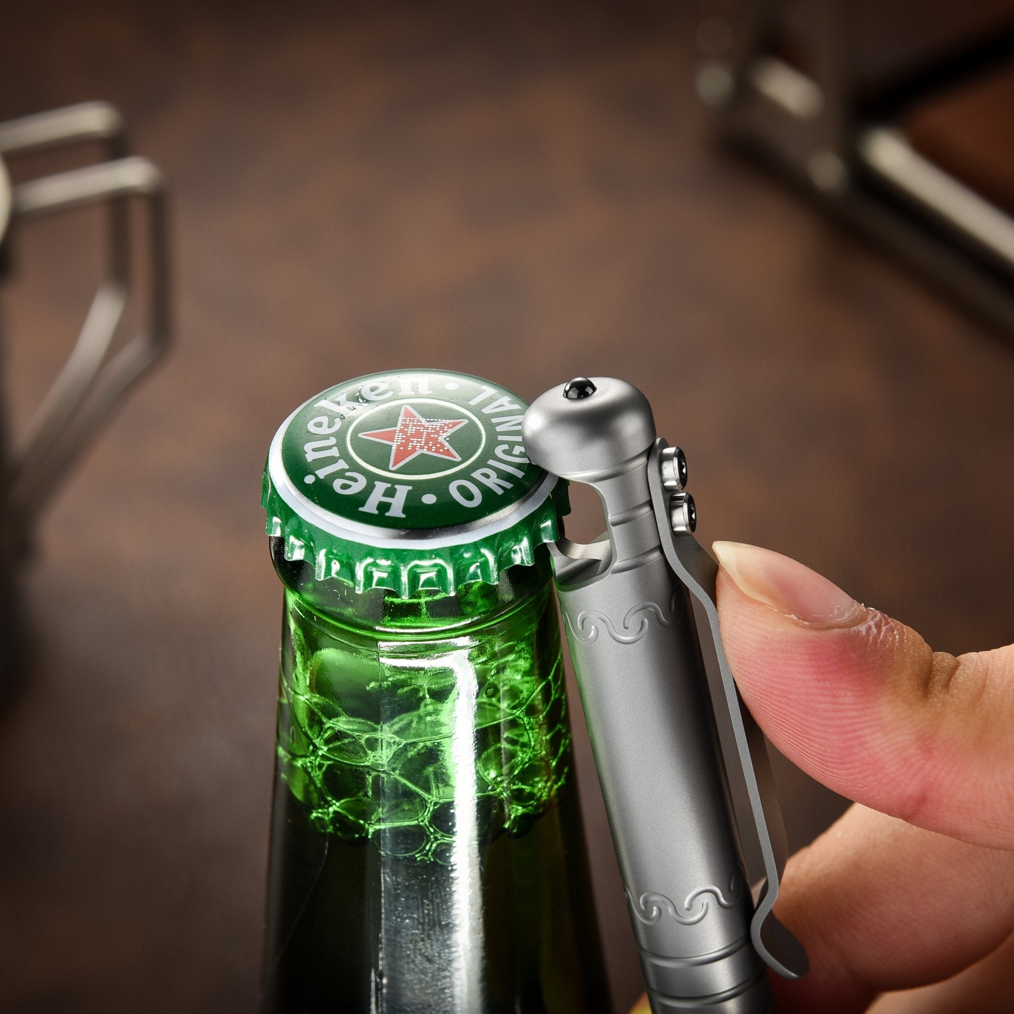 TC4 Titanium Multi-Function Pen
