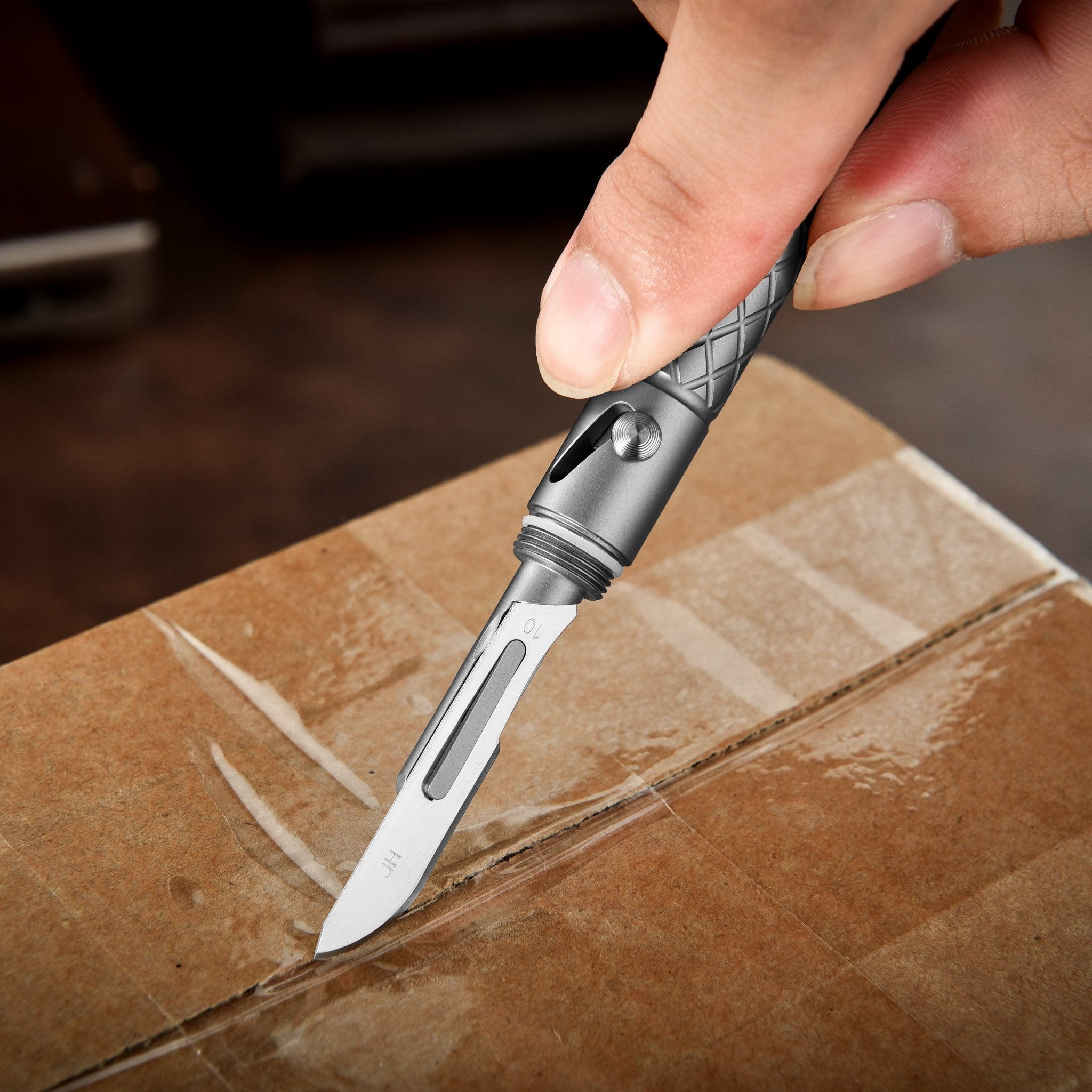 TC4 Titanium Multi-Function Pen