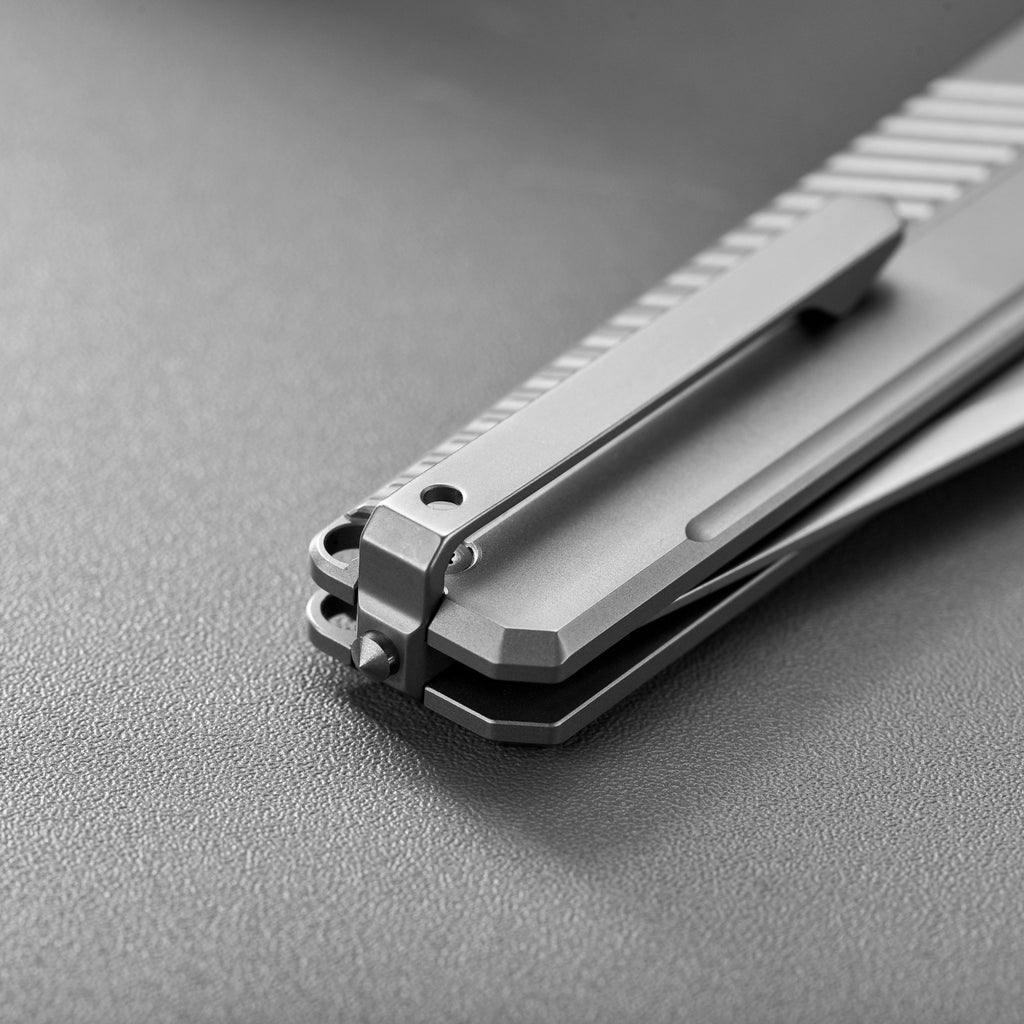 Tacray TIRAN II Crossbar Lock | M390 Titanium EDC Knife