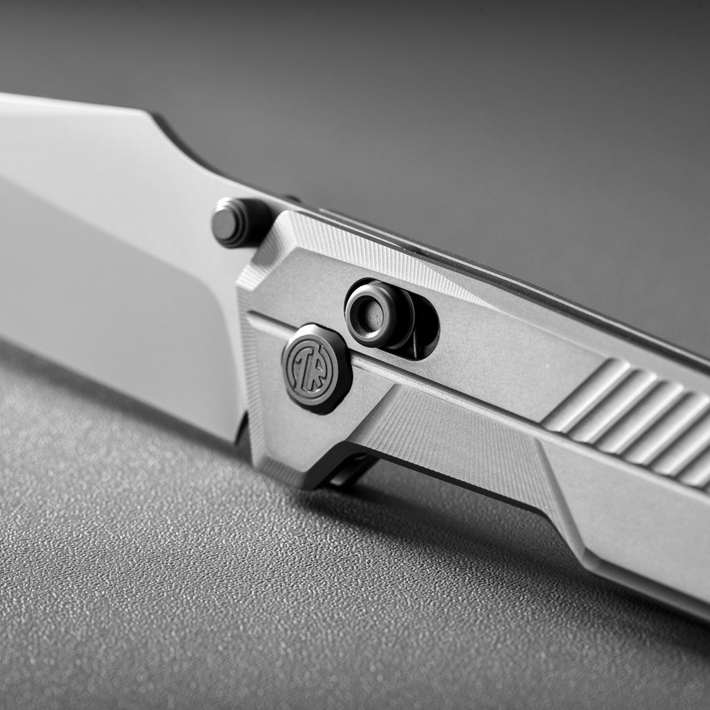 Tacray TIRAN II Crossbar Lock | M390 Titanium EDC Knife