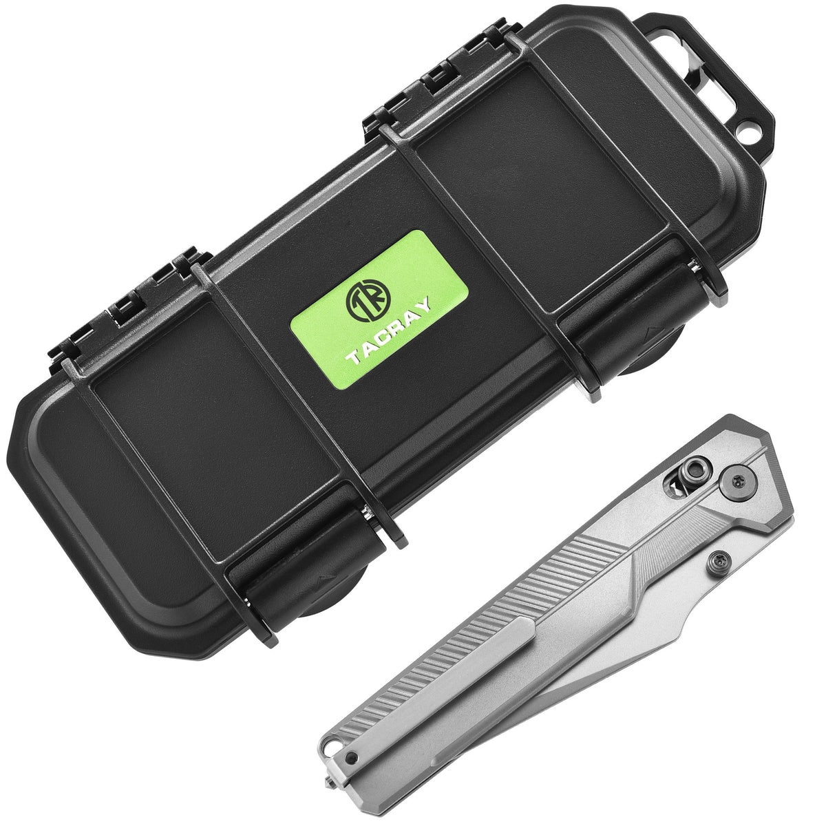 Tacray TIRAN II Crossbar Lock | M390 Titanium EDC Knife