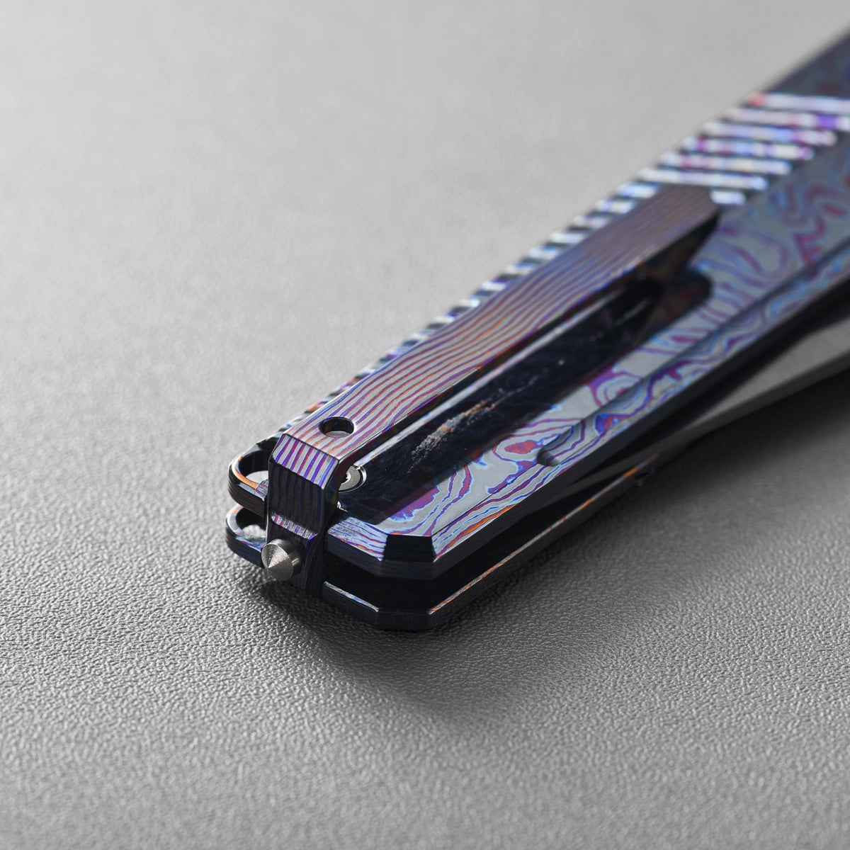 TIRAN II Crossbar Lock Limited Edition (Zirconium Titanium / Copper Damascus / ZDP-189)