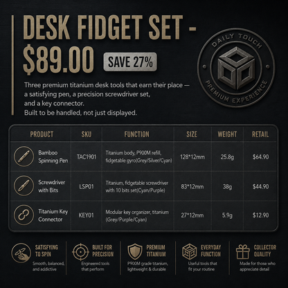Tacray EDC Bundle Sets — From Urban Starter Kits to Outdoor Collection