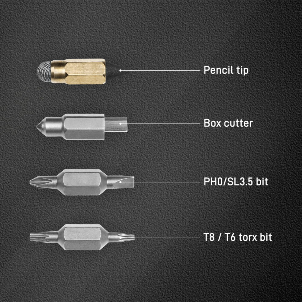 Tacray MP1 Titanium Multitool Pen – EDC Bolt Action