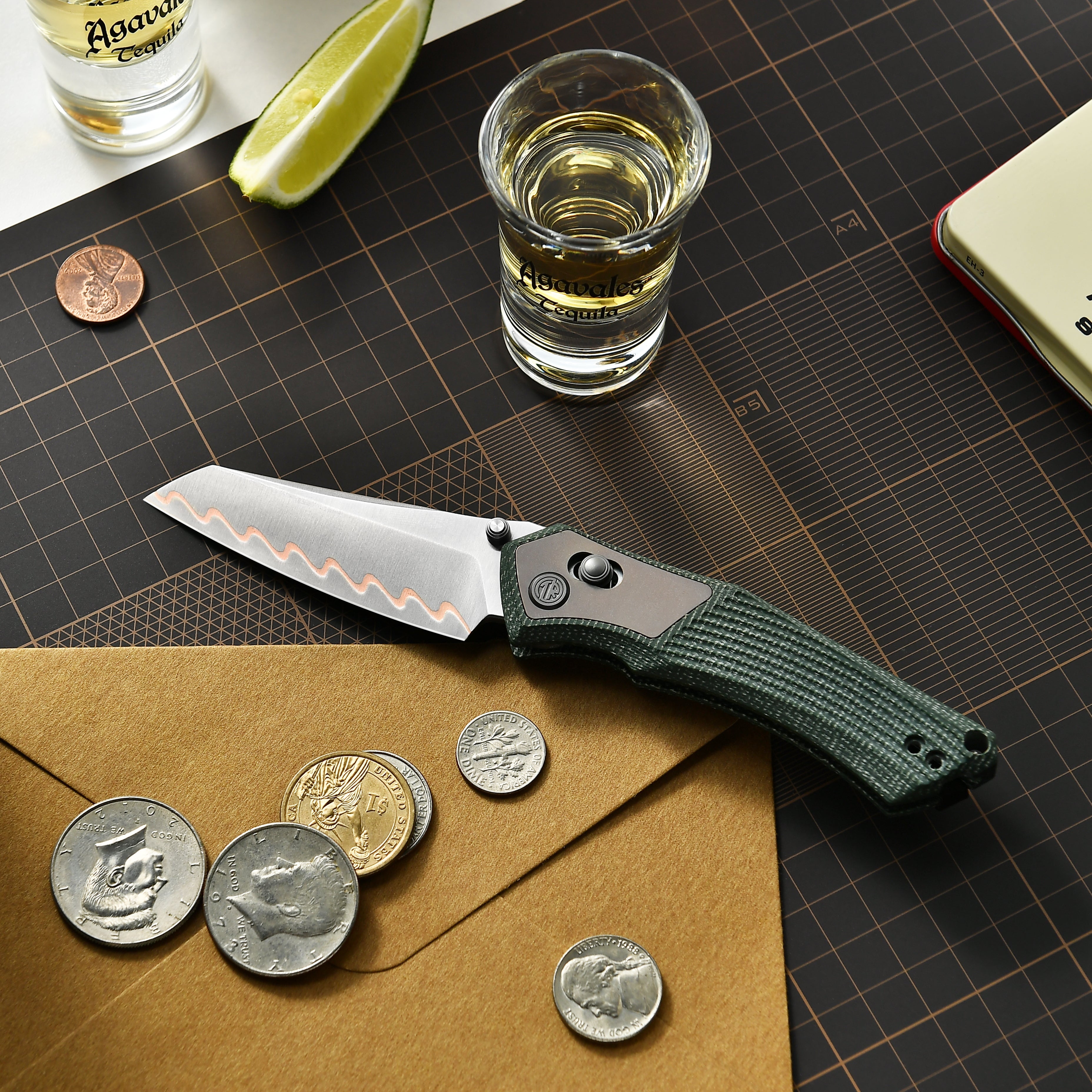 Tacray Talos micarta green