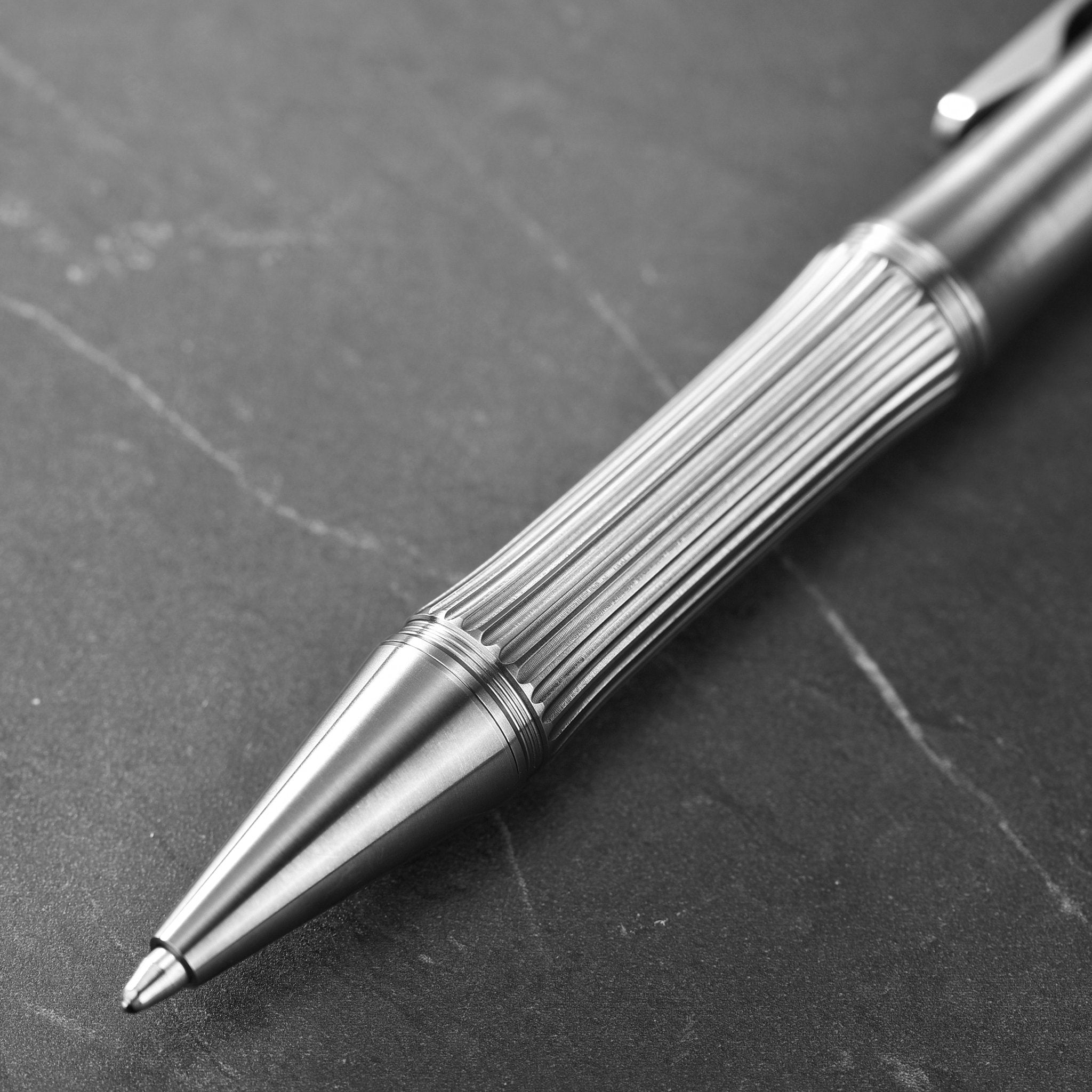 Tacray TC4 Titanium EDC Bolt Action Pen with Fidget Spinner TAC1901