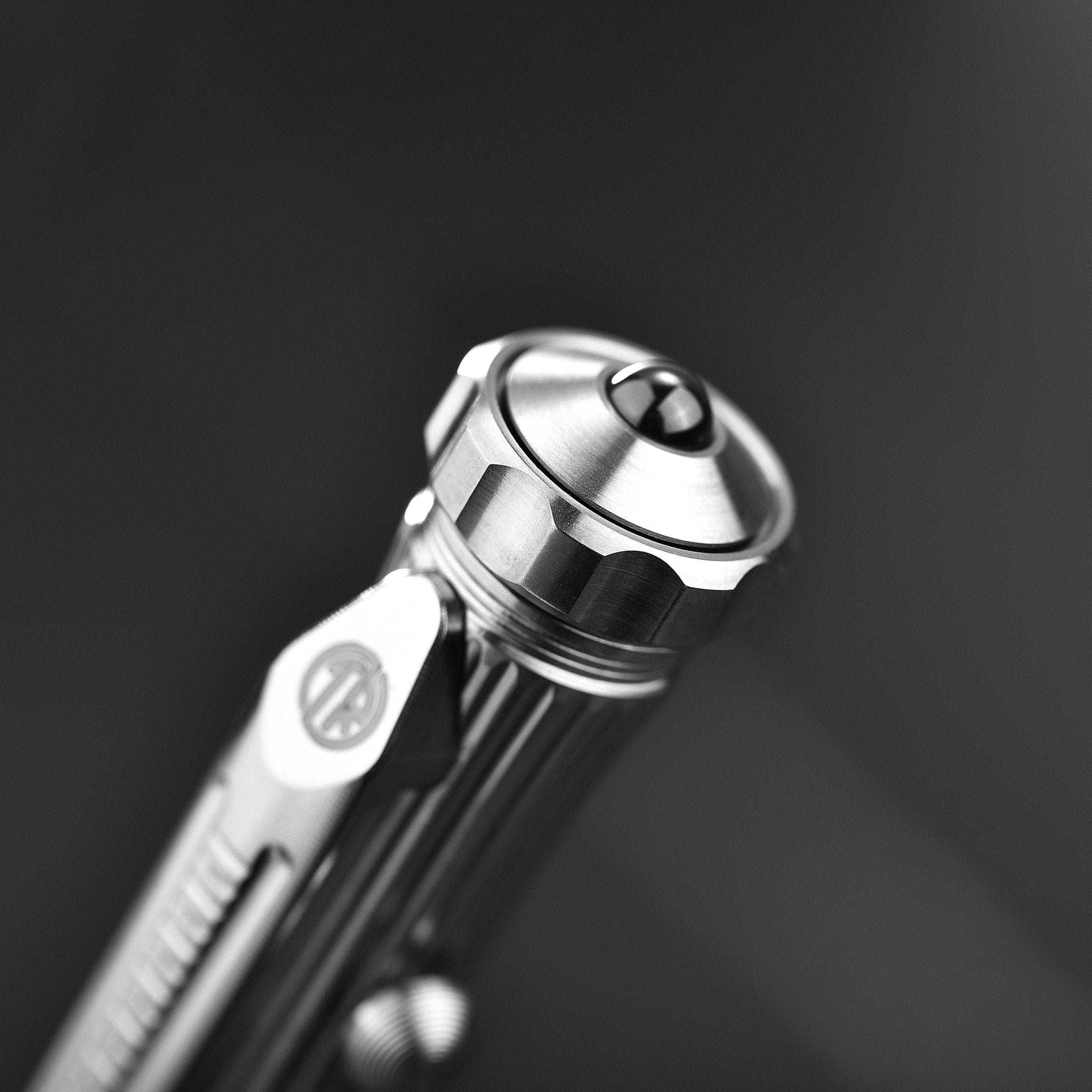 Tacray TC4 Titanium EDC Bolt Action Pen with Fidget Spinner TAC1901