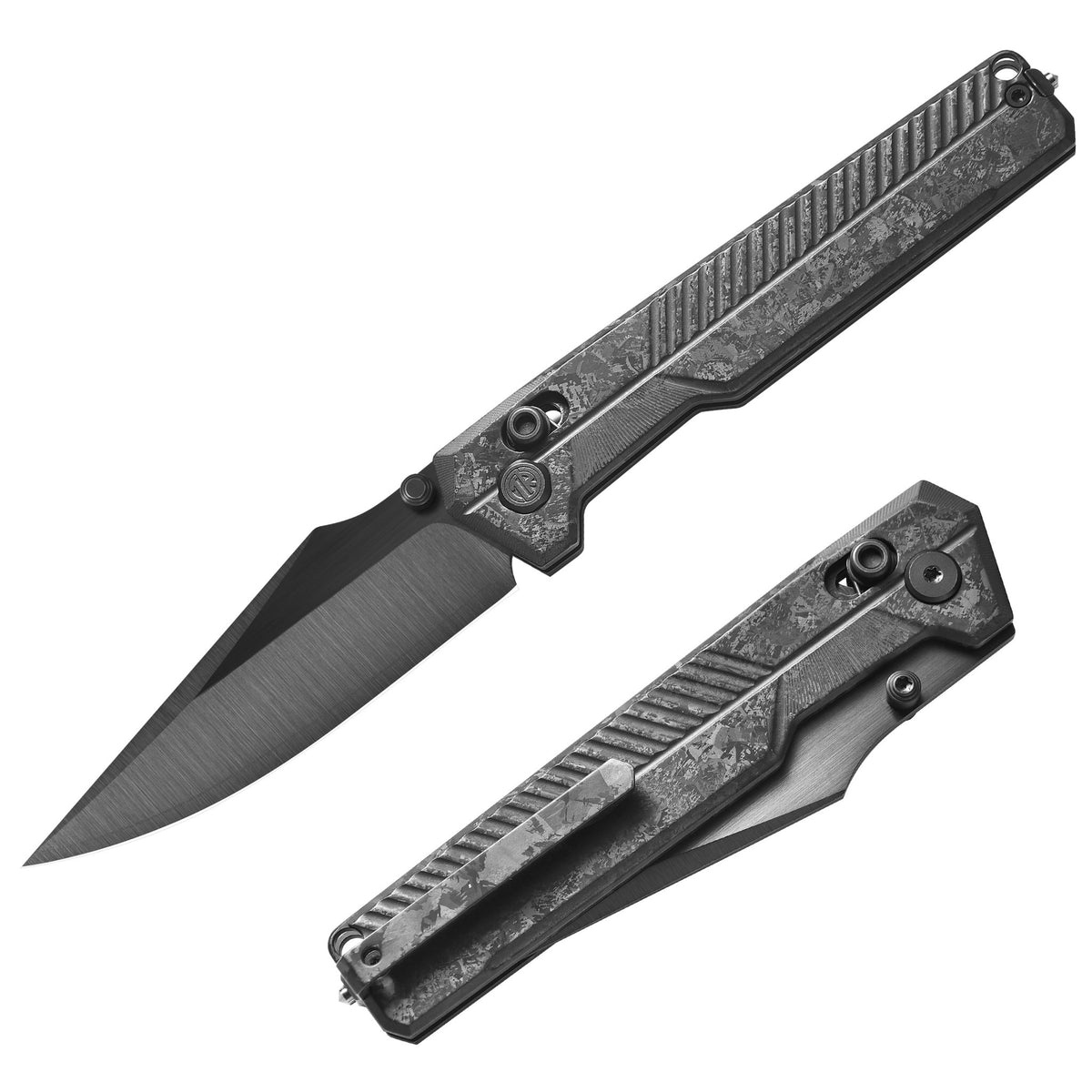 Tacray TIRAN II Crossbar Lock | M390 Titanium EDC Knife