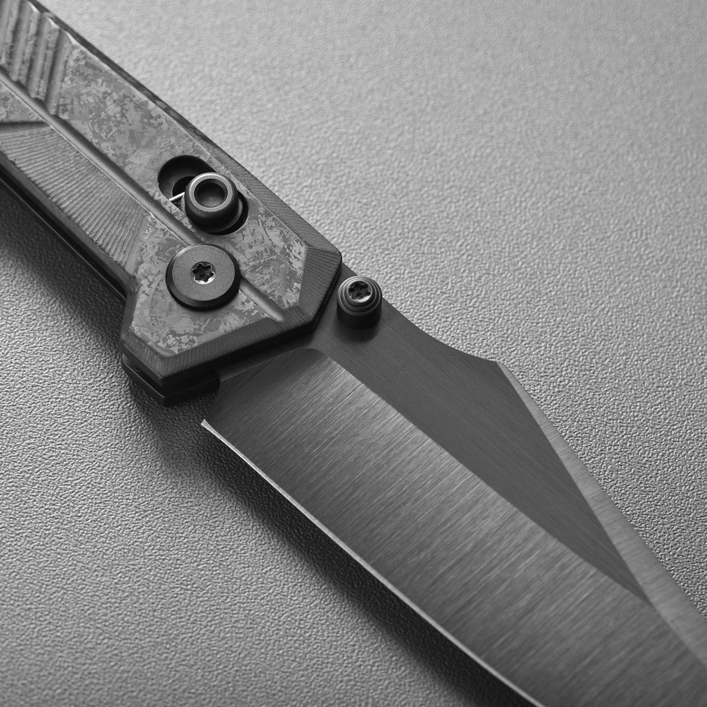 Tacray TIRAN II Crossbar Lock | M390 Titanium EDC Knife