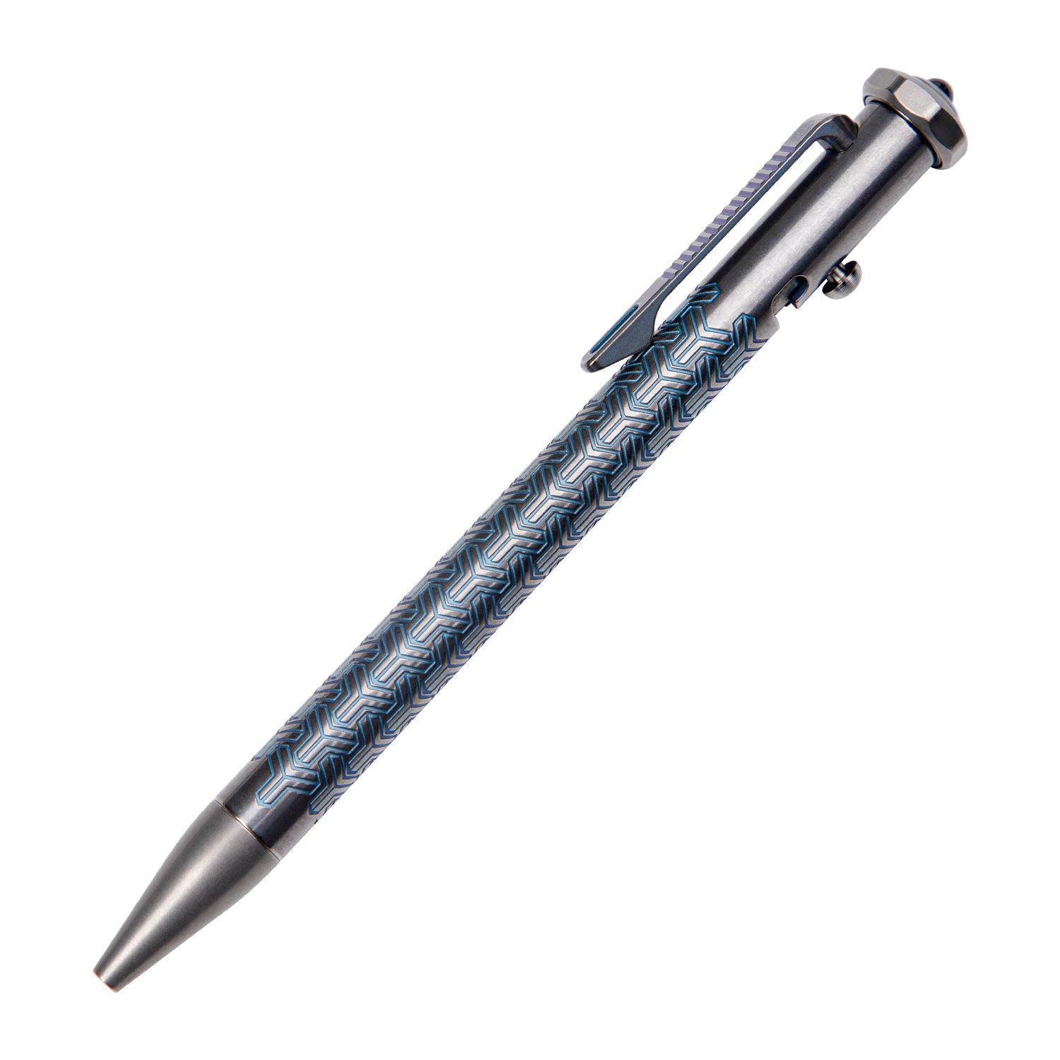 Tacray Spinium titanium edc pen with fidget spinner grey mech