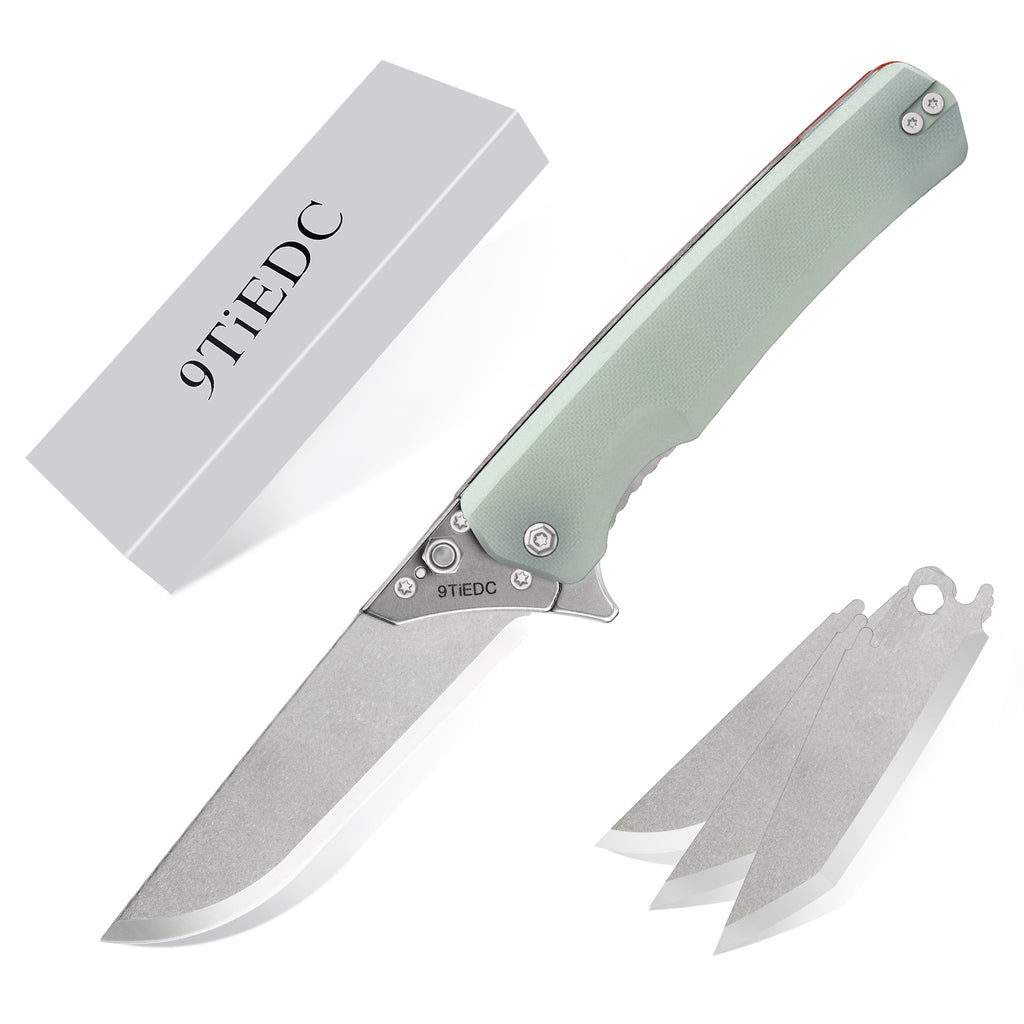 G10 Replaceable-Blade EDC Pocket Knife