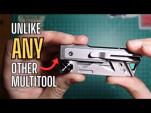 Tacray MT1 EDC Multitool with Flashlight & Knife